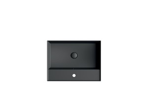 Lavabo Unitop Twenty 61x46 cm noir mat