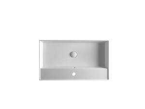 Lavabo Unitop Twenty 81x46 cm blanc brillant