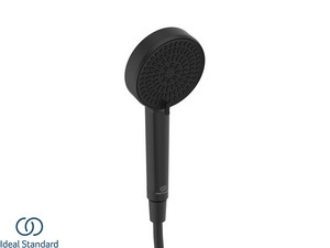 Colonne de douche Ideal Standard® Ceratherm T25 New Round avec mitigeur thermostatique noir soie mat