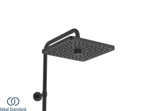 Colonne de douche Ideal Standard® Ceratherm T25 New Square avec mitigeur thermostatique noir soie mat