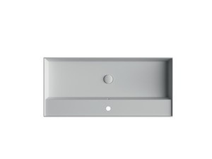 Lavabo Unitop Twenty 101x46 cm blanc mat
