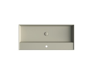 Lavabo Unitop Twenty 101x46 cm sable mat