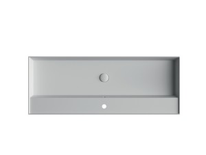 Lavabo Unitop Twenty 121x46 cm blanc mat