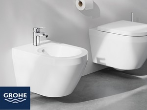 Mitigeur pour bidet Grohe® Dice avec bonde chrome