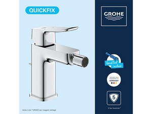 Mitigeur pour bidet Grohe® Dice avec bonde chrome