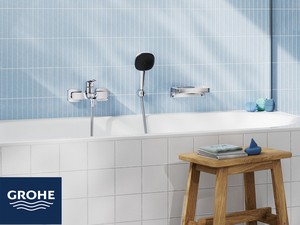 Mitigeur externe de baignoire Grohe® Dice sans dotation chrome
