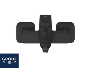 Mitigeur externe de baignoire Grohe® Dice sans dotation noir mat