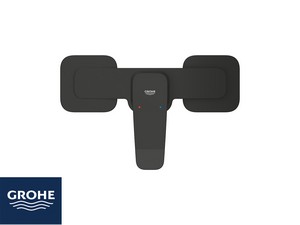 Mitigeur de douche externe Grohe® Dice sans dotation noir mat