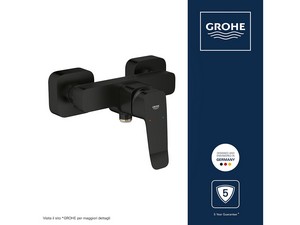 Mitigeur de douche externe Grohe® Dice sans dotation noir mat