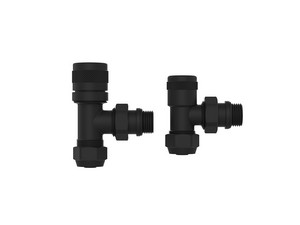 Flame Matte Black Valve + Retainer Kit