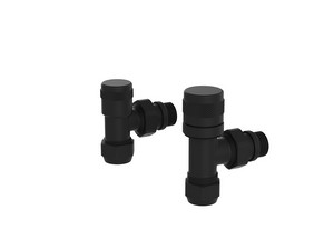 Flame Matte Black Valve + Retainer Kit