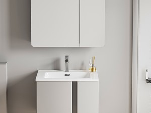 Plano Unitop Waschbecken 61x50 cm Keramik Weiss glänzend