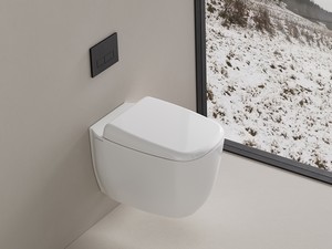 Hype Vortex Wall-Hung Toilet Glossy White