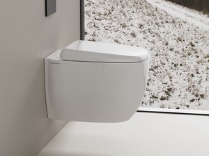 Hype Vortex Wall-Hung Toilet Glossy White