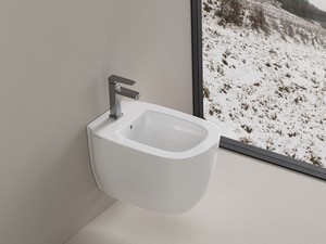 Hype Wall-Hung Bidet Glossy White