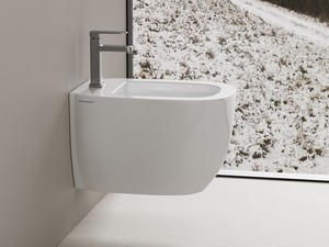 Hype Wall-Hung Bidet Glossy White