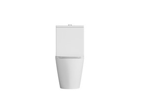 Vortex Cardano Glossy White Monobloc Toilet