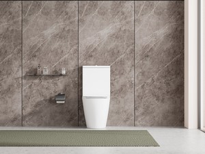 Vortex Cardano Glossy White Monobloc Toilet