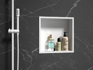 Stainless Steel Aisi 304 Shower Niche 30x30 White