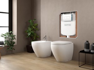 NATIVA Built-In Cistern For Floor-Mounted Pan