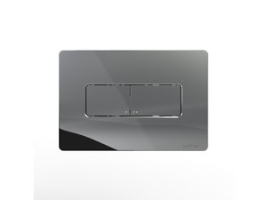NATIVA Rectangular Dual Flush Plate Chrome