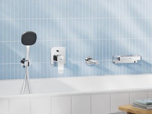 Grohe Dice 2-Way Shower/Bath Built-In Mixer Chrome