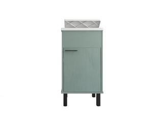 Smeraldo PVC Laundry Sink Cabinet 45x50x85 cm Green
