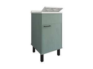 Smeraldo PVC Laundry Sink Cabinet 45x50x85 cm Green