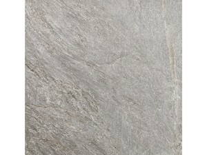 Carrelage Alpes Grey 60x60 grès cérame effet pierre quartzite gris