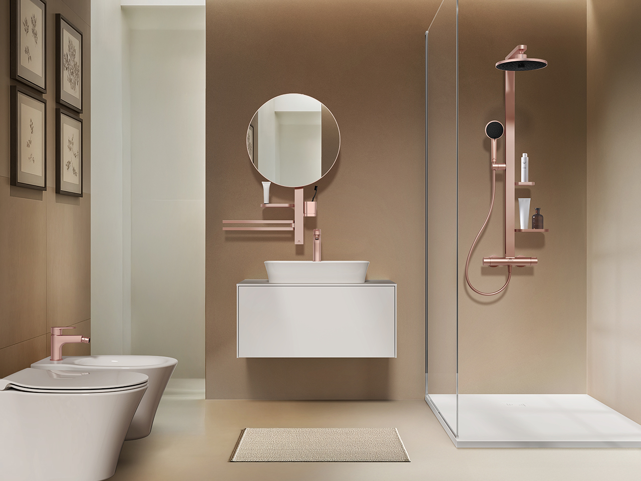 Miscelatore Bidet Ideal Standard Cerafine D - Monocomando Cromo