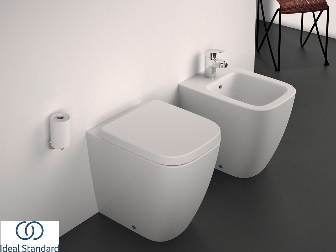 Wc A Terra Ideal Standard® I.Life S Filomuro Rimless Bianco - Iperceramica