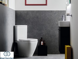 Eck-Spülkasten für WC in einem Block Ideal Standard® i.Life S Weiß