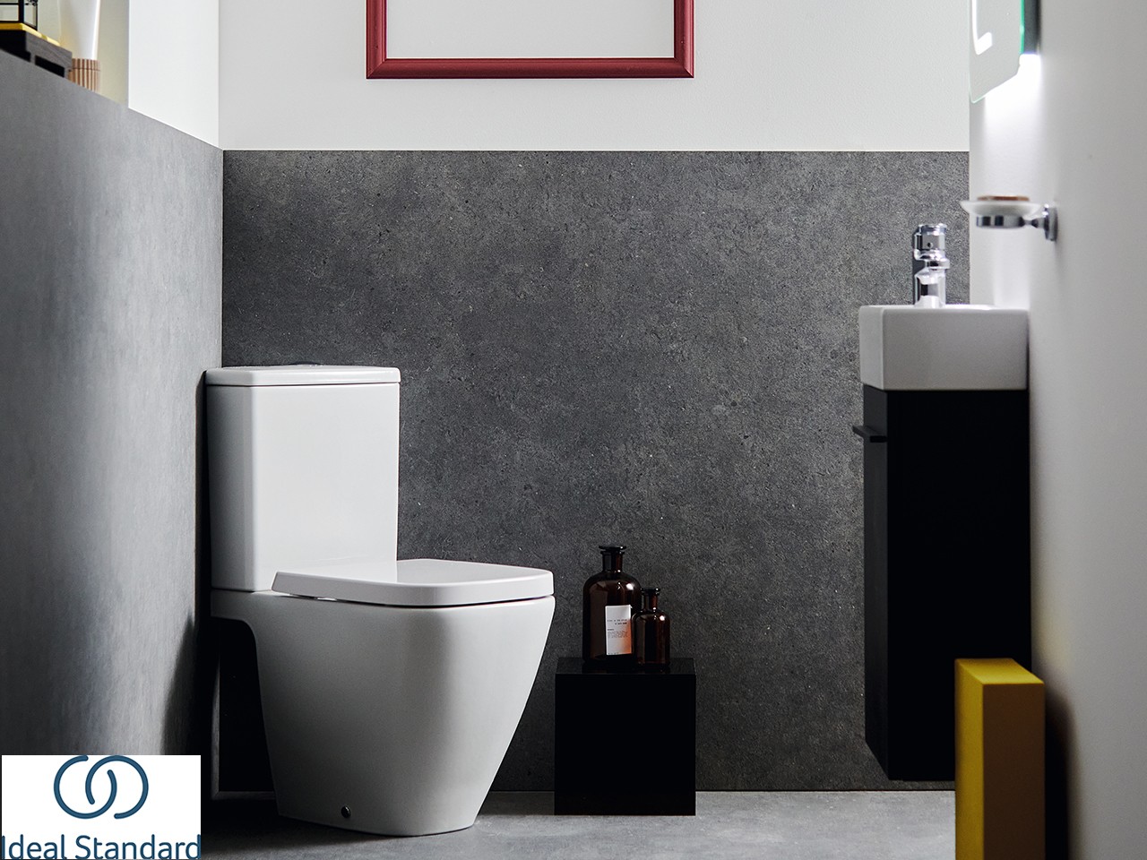 Réservoir d’angle pour WC monobloc Ideal Standard® i.Life S blanc