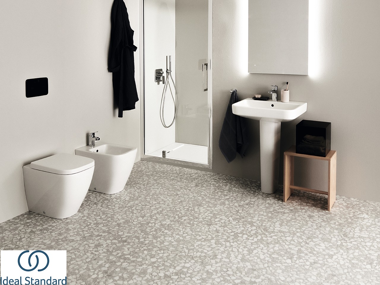 Bidet A Terra Ideal Standard® I.Life B Filomuro Bianco - Iperceramica