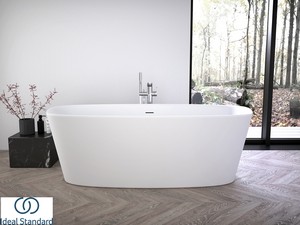 Baignoire îlot Ideal Standard® Atelier Dea 190x90 cm blanc soie mat