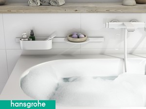 Badewannenpaket Hansgrohe® WallStoris Weiß matt