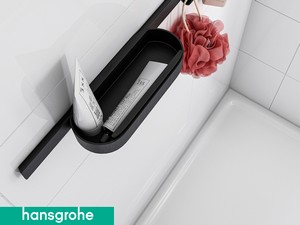Accessoires pour douche Hansgrohe® WallStoris noir mat
