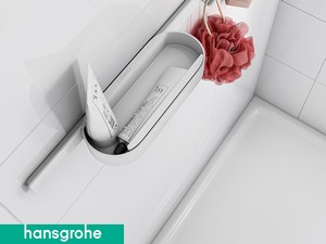 Duschenpaket Hansgrohe® WallStoris Weiß matt