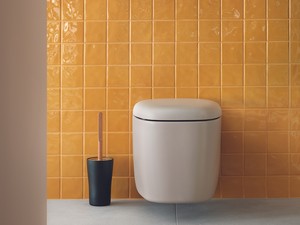 Hänge-WC Plural 55 cm spülrandlos Weiß Matt