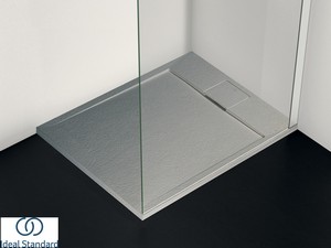 Receveur de douche Ideal Standard® ULTRAFLAT-S i.LIFE rectangulaire 90x70 cm résine gris