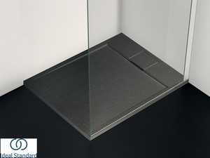 Duschwanne Ideal Standard® ULTRAFLAT-S i.LIFE Rechteckig 120x80 cm Schwarzes Harz