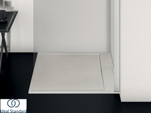 Piatto Doccia Ideal Standard® ULTRAFLAT-S i.LIFE Quadrato 80x80 cm Resina Sabbia