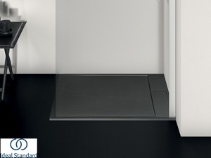 Receveur de douche Ideal Standard® ULTRAFLAT-S i.LIFE rectangulaire 100x80 cm résine noir