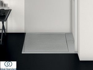 Duschwanne Ideal Standard® ULTRAFLAT-S i.LIFE Rechteckig 100x90 cm Graues Harz