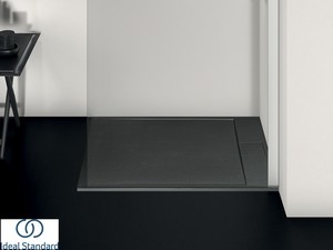 Duschwanne Ideal Standard® ULTRAFLAT-S i.LIFE Rechteckig 120x100 cm Schwarzes Harz