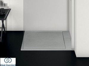 Receveur de douche Ideal Standard® ULTRAFLAT-S i.LIFE rectangulaire 120x100 cm résine gris