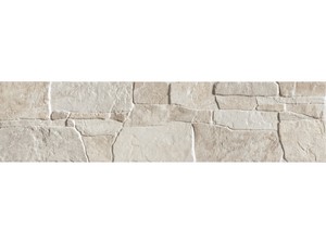 Fliese Apulia Grau 15,2X60,5 Optik einer Mauer aus Lecce-Stein