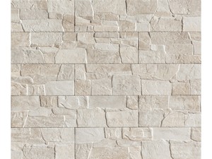 Fliese Apulia Grau 15,2X60,5 Optik einer Mauer aus Lecce-Stein