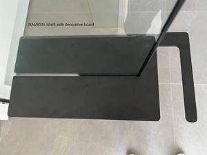 Duschablage Ares Walk In Schwarz matt