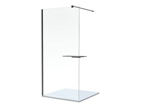 Duschablage Ares Walk In Schwarz matt